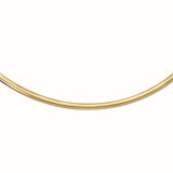 14k Yellow Gold Classic Omega Style Chain (6 mm) - Premium Chains - Just $4654.99! Shop now at Pulse Designer Fashion