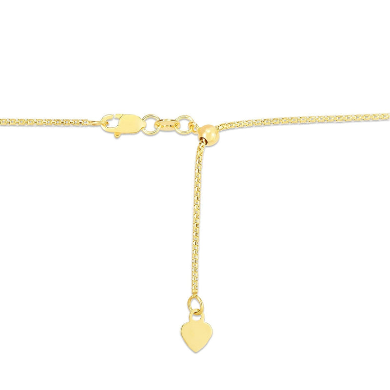 14k Yellow Gold Adjustable Popcorn Chain 1.3mm - Premium Chains - Just $414.99! Shop now at Pulse Designer Fashion