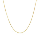 10k Yellow Gold Cable Chain 1.1mm - Premium Chains - Just $169.99! Shop now at Pulse Designer Fashion