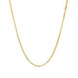 14k Yellow Gold Foxtail 1.0mm Chain - Premium Chains - Just $449.99! Shop now at Pulse Designer Fashion