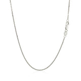 18k White Gold Cable Chain 1.1mm - Premium Chains - Just $370.99! Shop now at Pulse Designer Fashion