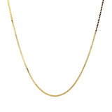 14k Yellow Gold Classic Box Chain 0.8mm - Premium Chains - Just $263.99! Shop now at Pulse Designer Fashion