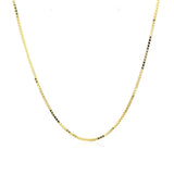 14k Yellow Gold Classic Box Chain 1.0mm - Premium Chains - Just $419.99! Shop now at Pulse Designer Fashion