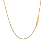 14k White and Yellow Gold Two Tone Sparkle Chain 1.5mm - Premium Chains - Just $392.99! Shop now at Pulse Designer Fashion