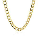 6.2mm 14k Yellow Gold Curb Chain - Premium Chains - Just $1715.99! Shop now at Pulse Designer Fashion