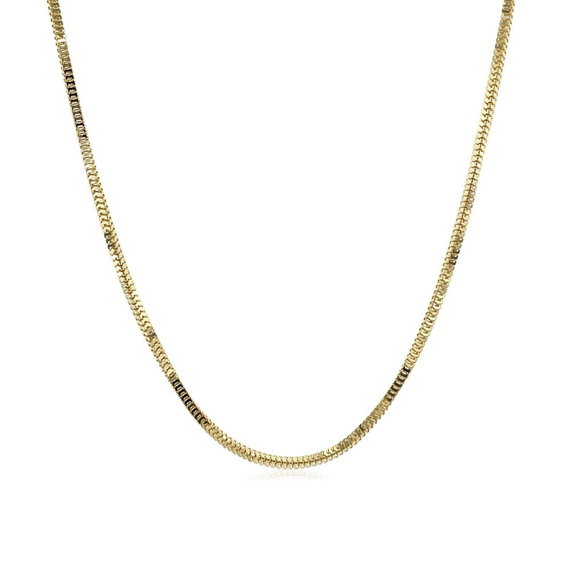 14k Yellow Gold Milano Chain 1.1mm - Premium Chains - Just $322.99! Shop now at Pulse Designer Fashion