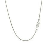 Sterling Silver 1.1mm Snake Style Chain - Premium Chains - Just $32.99! Shop now at Pulse Designer Fashion