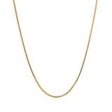 14k Yellow Gold Franco Chain 0.9mm - Premium Chains - Just $393.99! Shop now at Pulse Designer Fashion