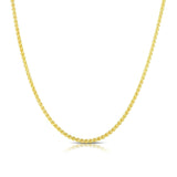 14k Yellow Gold 2.4mm Light Weight Wheat Chain - Premium Chains - Just $592.99! Shop now at Pulse Designer Fashion