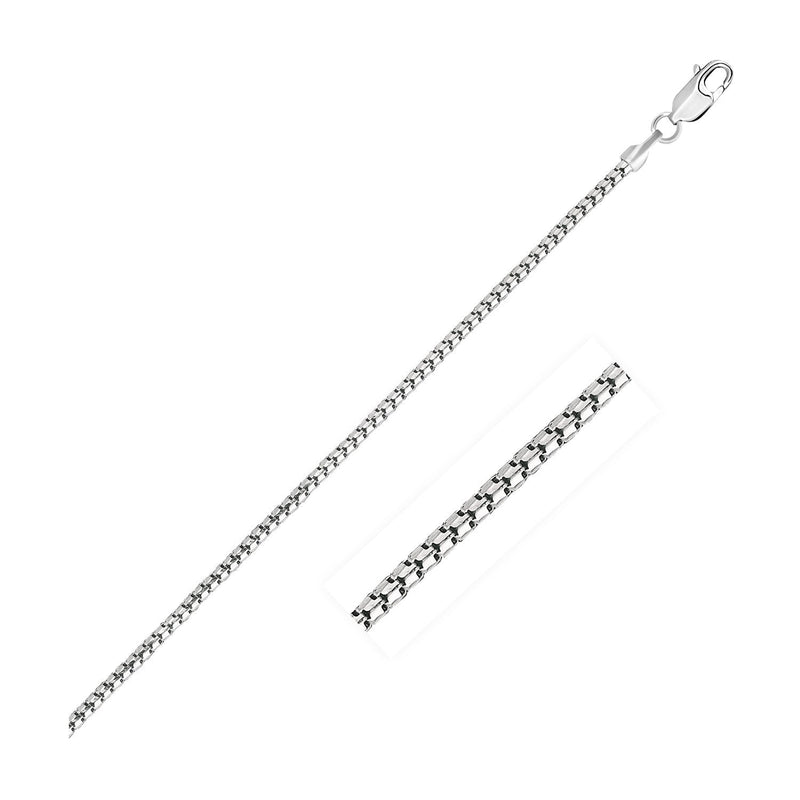 14k White Gold Ice Chain 1.3mm - Premium Chains - Just $305.99! Shop now at Pulse Designer Fashion