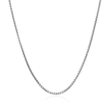 14k White Gold Ice Chain 1.3mm - Premium Chains - Just $305.99! Shop now at Pulse Designer Fashion