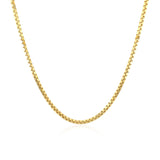 14k Yellow Gold Classic Box Chain 1.4mm - Premium Chains - Just $807.99! Shop now at Pulse Designer Fashion