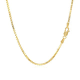 14k Yellow Gold Classic Box Chain 1.4mm - Premium Chains - Just $807.99! Shop now at Pulse Designer Fashion