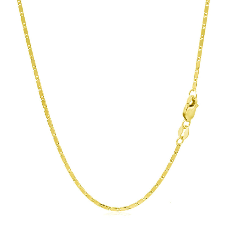 14k Yellow Gold Lumina Pendant Chain 1.0mm - Premium Chains - Just $472.99! Shop now at Pulse Designer Fashion