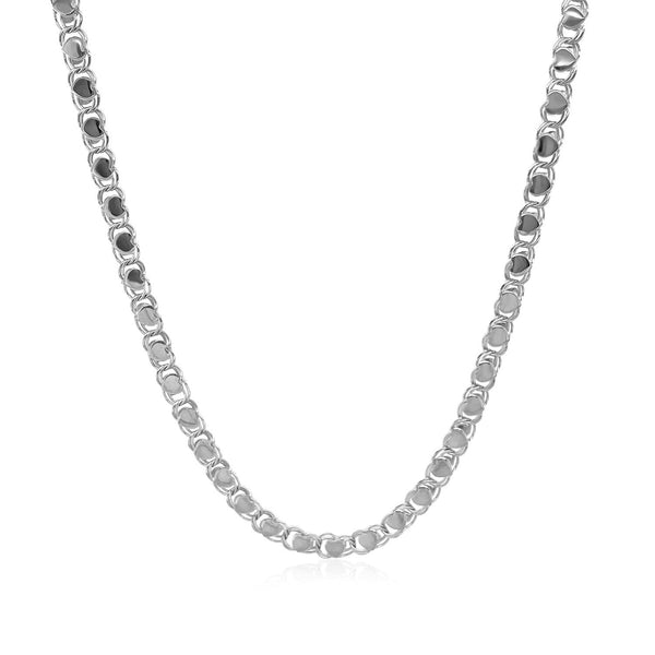 2.9mm 14k White Gold Heart Chain - Premium Chains - Just $891.99! Shop now at Pulse Designer Fashion