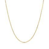 14k Yellow Gold Diamond Cut Cable Link Chain 1.1mm - Premium Chains - Just $181.99! Shop now at Pulse Designer Fashion