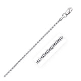 Sterling Silver Rhodium Plated Wheat Chain 1.5mm - Premium Chains - Just $37.99! Shop now at Pulse Designer Fashion