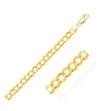 14k Yellow Gold Solid Curb Chain 10.0mm - Premium Chains - Just $6023.99! Shop now at Pulse Designer Fashion