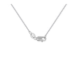 Double Infinity Diamond Pendant in 14k White Gold - Premium Necklaces - Just $1182.99! Shop now at Pulse Designer Fashion