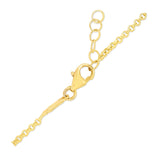 14k Yellow Gold Childrens Bracelet with Bar and Enameled Turtle - Premium Bracelets - Just $418.99! Shop now at Pulse Designer Fashion