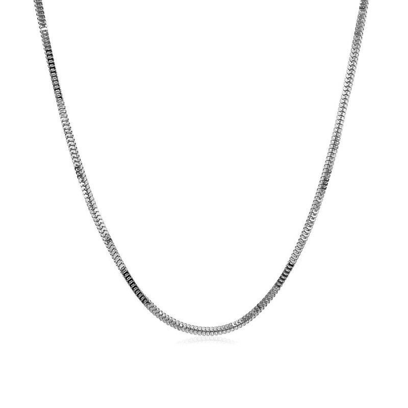 14k White Gold Milano Chain 1.1mm - Premium Chains - Just $340.99! Shop now at Pulse Designer Fashion