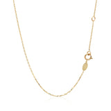 14k Tri-Color Gold Rosary Chain Necklace - Premium Necklaces - Just $571.99! Shop now at Pulse Designer Fashion