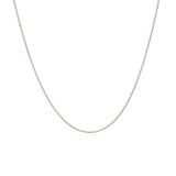 10k White Gold Wheat Chain 0.6mm - Premium Chains - Just $178.99! Shop now at Pulse Designer Fashion