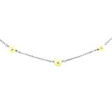 14k White Gold Necklace with White Pearls - Premium Necklaces - Just $584.99! Shop now at Pulse Designer Fashion