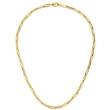 14K Yellow Gold Bold Paperclip Chain (4.2 mm) - Premium Chains - Just $832.99! Shop now at Pulse Designer Fashion