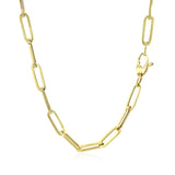 14K Yellow Gold Bold Paperclip Chain (4.2 mm) - Premium Chains - Just $832.99! Shop now at Pulse Designer Fashion