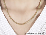 3.4mm 14k Yellow Gold Round Box Chain - Premium Chains - Just $1979.99! Shop now at Pulse Designer Fashion