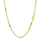 14k Yellow Gold Semi Solid Box Chain 1.6mm - Premium Chains - Just $729.99! Shop now at Pulse Designer Fashion