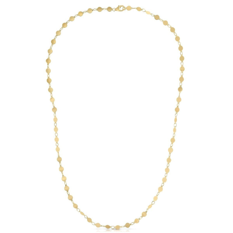 14k Yellow Gold Necklace with Polished Circles - Premium Necklaces - Just $458.99! Shop now at Pulse Designer Fashion