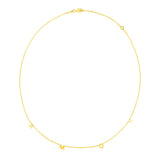 14k Yellow Gold Amor Necklace - Premium Necklaces - Just $411.99! Shop now at Pulse Designer Fashion