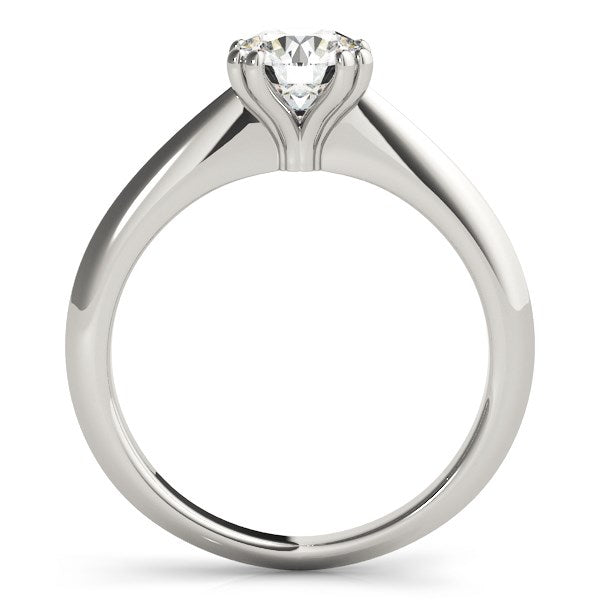 14k White Gold Double Prong Set Solitaire Diamond Engagement Ring (1 cttw) - Premium Rings - Just $6415.99! Shop now at Pulse Designer Fashion