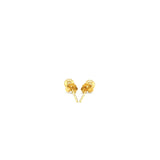 14k Yellow Gold Ball Style Stud Earrings (4.0 mm) - Premium Earrings - Just $83.99! Shop now at Pulse Designer Fashion