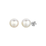 Freshwater Pearl Earrings in Sterling Silver - Premium Earrings - Just $83.99! Shop now at Pulse Designer Fashion