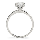 14k White Gold Prong Set Round Diamond Engagement Ring (2 cttw) - Premium Rings - Just $31502.99! Shop now at Pulse Designer Fashion