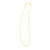 14K Yellow Gold Necklace with Dangling Stars - Premium Necklaces - Just $424.99! Shop now at Pulse Designer Fashion