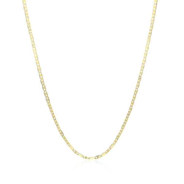 10k Yellow Gold Mariner Link Chain 1.2mm - Premium Chains - Just $139.99! Shop now at Pulse Designer Fashion