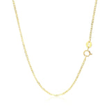 10k Yellow Gold Mariner Link Chain 1.2mm - Premium Chains - Just $139.99! Shop now at Pulse Designer Fashion