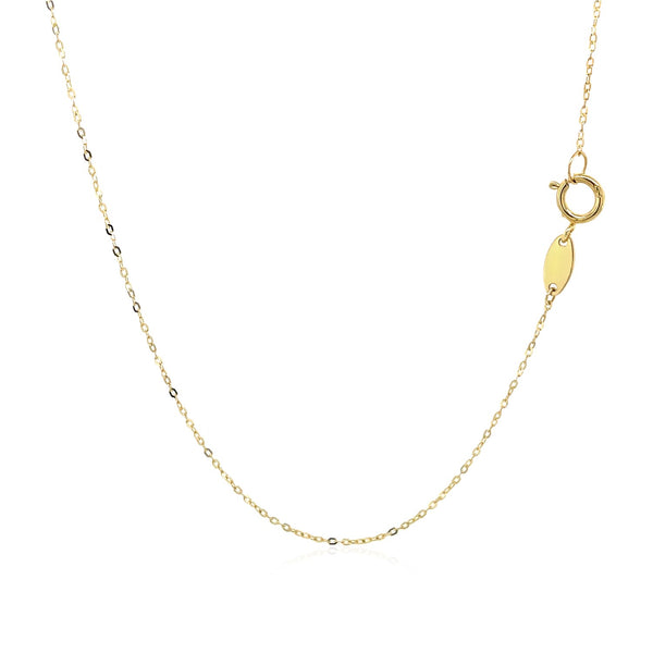 14k Yellow Gold with Peace Symbol Pendant - Premium Pendants - Just $185.99! Shop now at Pulse Designer Fashion