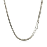 Sterling Silver Rhodium Plated Foxtail 2.0mm - Premium Chains - Just $77.99! Shop now at Pulse Designer Fashion