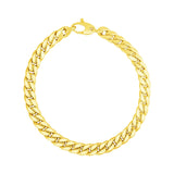 14K Yellow Gold Cuban Link Bracelet - Premium Bracelets - Just $953.99! Shop now at Pulse Designer Fashion