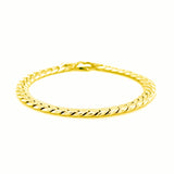 14K Yellow Gold Cuban Link Bracelet - Premium Bracelets - Just $975.99! Shop now at Pulse Designer Fashion