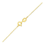 14K Yellow Gold Four Leaf Clover Necklace - Premium Necklaces - Just $273.99! Shop now at Pulse Designer Fashion