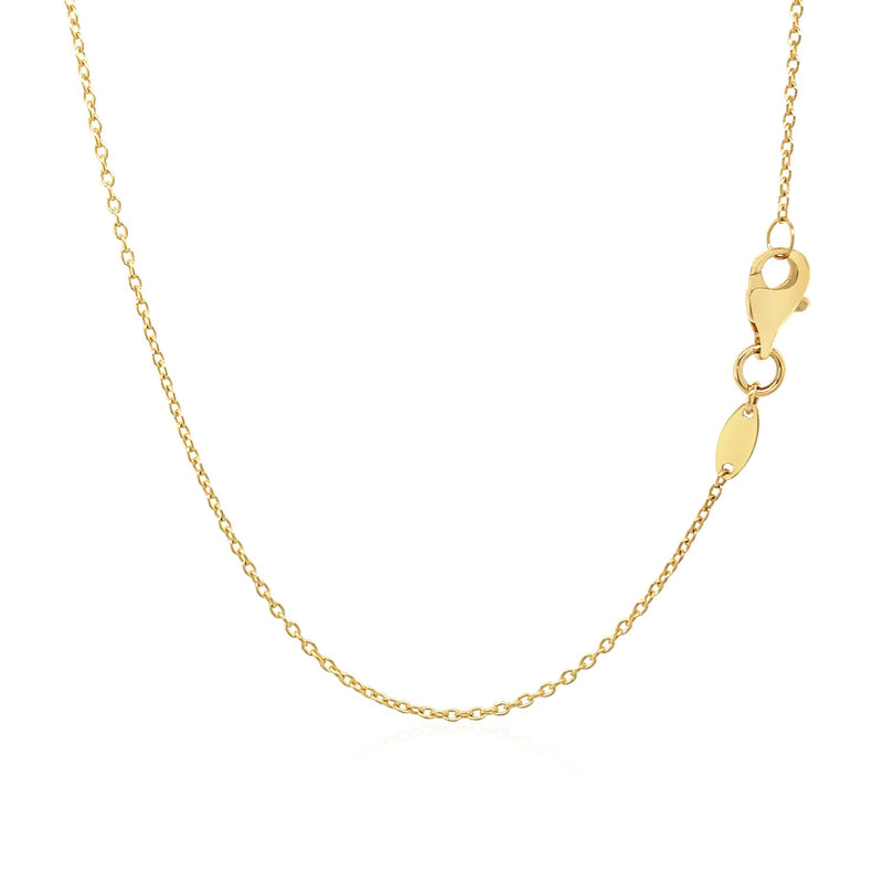 Necklace with Mom Pendant and Heart in 10k Two Tone Gold - Premium Necklaces - Just $293.99! Shop now at Pulse Designer Fashion