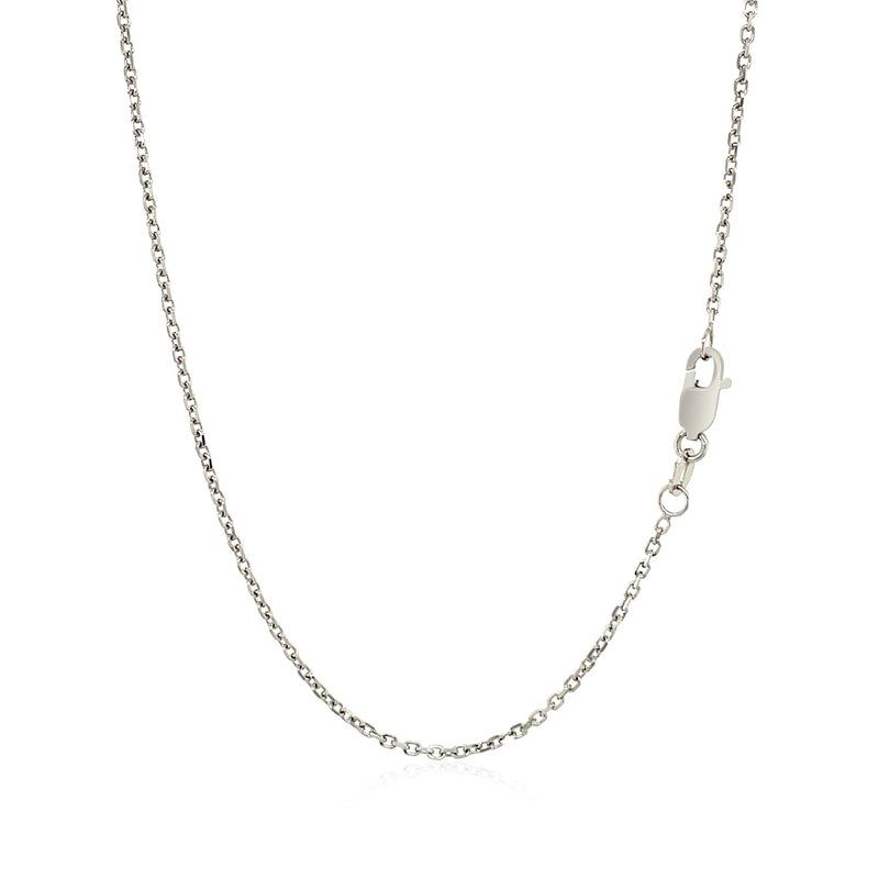 14k White Gold 20 inch Lariat Necklace with Diamonds - Premium Necklaces - Just $1544.99! Shop now at Pulse Designer Fashion