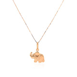 Elephant Pendant in 10k Rose Gold - Premium Pendants - Just $162.99! Shop now at Pulse Designer Fashion