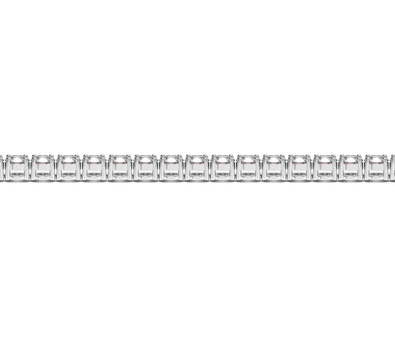 14k White Gold Round Diamond Tennis Bracelet (10 cttw) - Premium Bracelets - Just $35767.99! Shop now at Pulse Designer Fashion